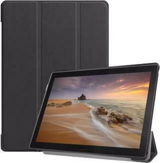 Tactical Tri-Fold Flip Cover Μαύρη (iPad 2019/2020/2021 10.2'')