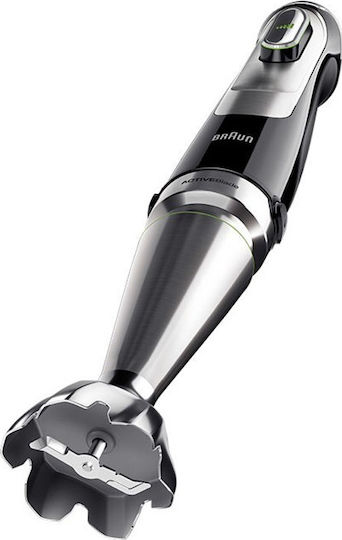 Braun Multiquick 9 Ръчен Блендер с Неръждаема Пръчка 1200W Черен