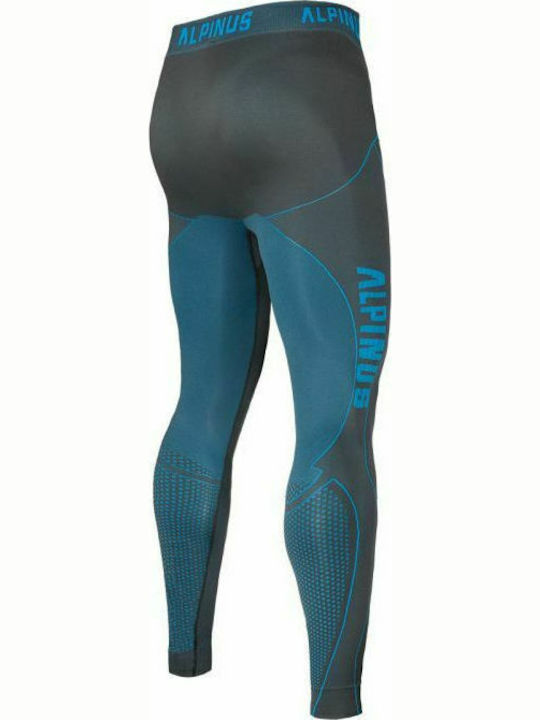 Alpinus Active Base Layer Ανδρικό Ισοθερμικό Παντελόνι Γκρι