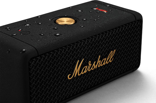 Marshall Emberton Αδιάβροχο Ηχείο Bluetooth 20W με Διάρκεια Μπαταρίας έως 20 ώρες Μαύρο