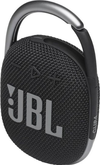 JBL Clip 4 Waterproof Bluetooth Speaker 5W with Battery Life up to 10 hours Black