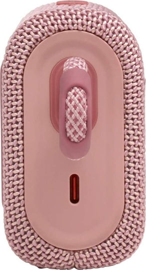 JBL Go 3 Waterproof Bluetooth Speaker 4.2W with Battery Life up to 5 hours Pink