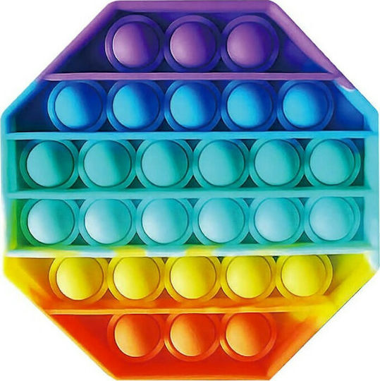 Pop it Fidget Σιλικόνης Rainbow