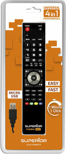 Superior Electronics Freedom Micro USB 4:1 Τηλεχειριστήριο