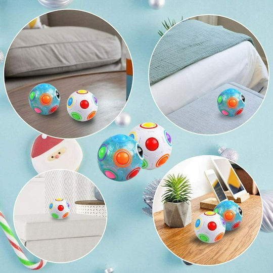 Cuberspeed Rainbow Ball Puzzle Made of Plastic for Ages 6+ 999991
