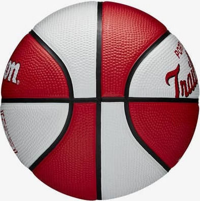 Wilson NBA Team Retro Portland Trailblazers Mini Basket Ball Indoor/Outdoor