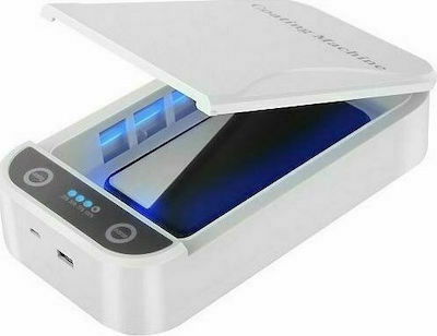 UV Sterilizer Phone Disinfection Λευκό