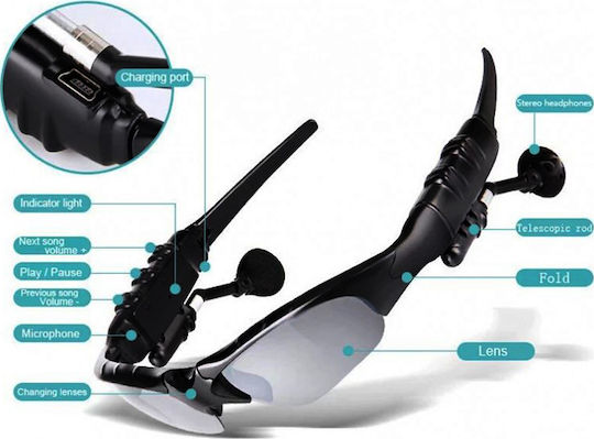 Andowl Sunglasses Bluetooth Headphones Smart Glasses