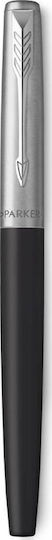 Parker Jotter Bond Pen Set Ballpoint Medium with Fountain Pen Medium made of Steel Street Black CT in a case