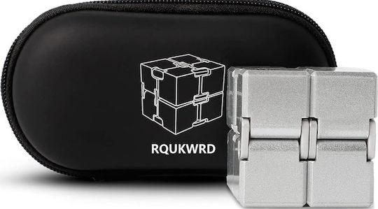 Anti Stress Fidget Infinity Cube Plastic Black