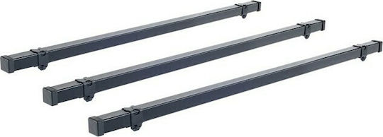 Cruz Roof Bars Steel 140cm. (with Roof Rack Legs) Silver