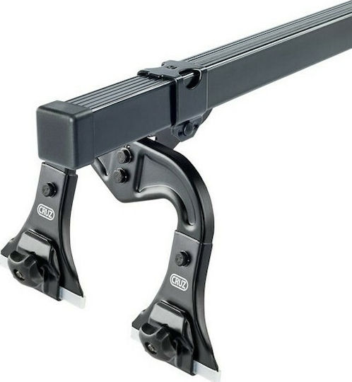 Cruz Roof Bars Steel 140cm. (with Roof Rack Legs) Silver