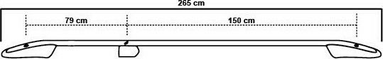 Omtec (with Roof Rack Legs) Black