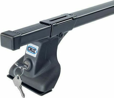 Cruz 120cm. (with Roof Rack Legs and Lock) Silver