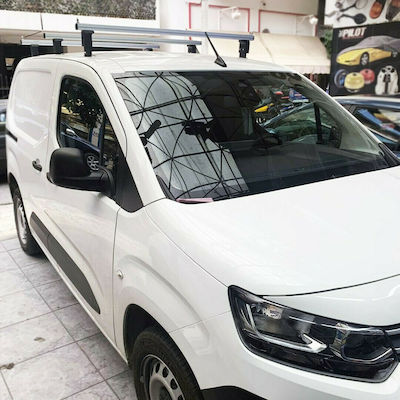 Menabo Μπάρες Οροφής Αλουμινίου για Citroen Berlingo 2008-2018 (Σετ με πόδια)