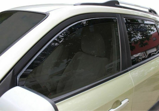 Heko Satz Windabweiser Vordere und Hintere Dark Fime für Hyundai Tucson 4Stück