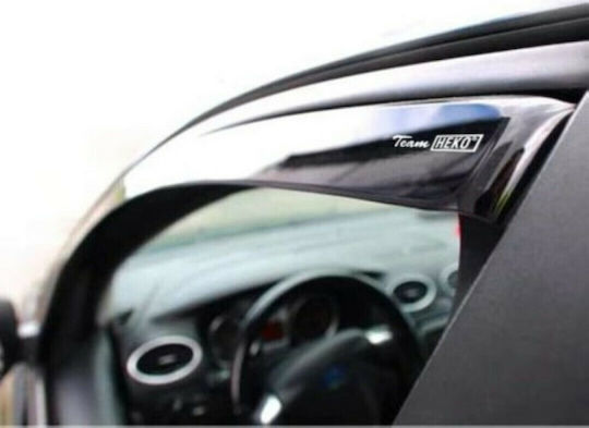 Gelly Plast Set of Windbreakers Front Car for Opel Astra 2pcs