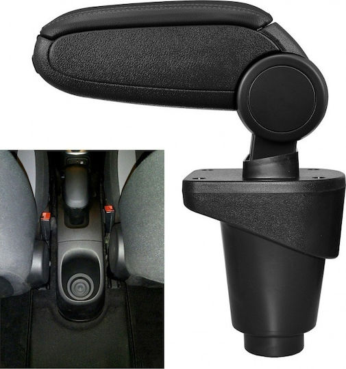 Sumex Armrace Car Fabric Armrest for Audi A3 Universal Central Armrest Console Black