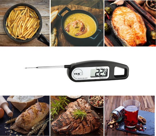 TFA Thermo Jack Electronical Cooking Thermometer with Probe -40°C / +250°C