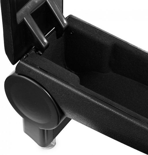 Auto Armlehnenkonsole Stoff Kompatibel mit Audi A4 Volkswagen Passat B5 1996-2001 in Schwarzer Farbe