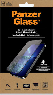 PanzerGlass Case Friendly Antibacterial Sticlă călită pe toată fața (iPhone 13 Pro Max) PRO2746