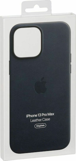 Apple Leather Case With MagSafe Back Cover Leather Midnight (iPhone 13 Pro Max)