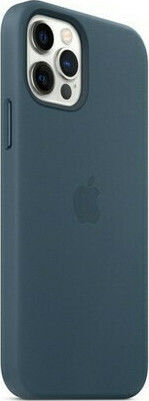 Apple Leather Case with MagSafe Back Cover Leather Blue (iPhone 12 Pro Max)