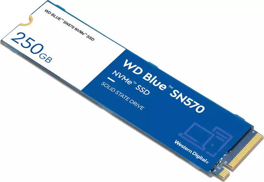 Western Digital Blue SN570 NVMe SSD 250GB M.2 Type PCI Express 3.0