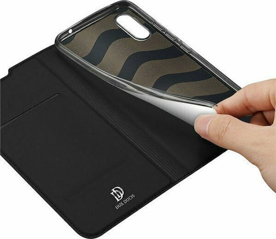 Dux Ducis Skin Pro Book Δερματίνης Μαύρο (Redmi 9A / 9AT)