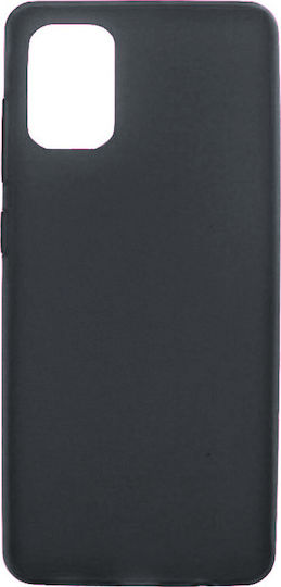 matt Back Cover Silicon 1.2mm Negru (Galaxy A51)