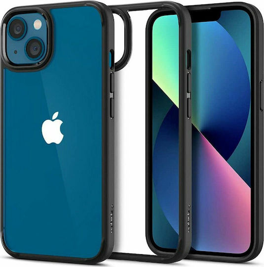 Spigen Ultra Hybrid Back Cover Πλαστικό 2mm Matte Black (iPhone 13)