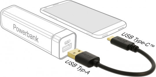 DeLock Converter USB-A male to USB-C male (85354)