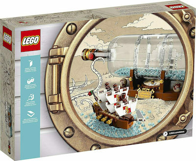 Lego Ideas Ship in a Bottle for 12+ Years Old