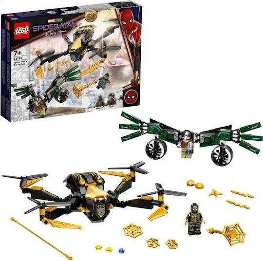 LEGO Spider-Man Spider-Man's Drone Duel For 7+ Years 198 Pieces
