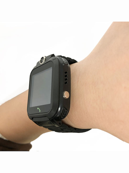 Factory Παιδικό Smartwatch Μαύρο