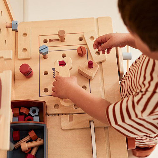 Kids Concept Bancă De Lucru Din Lemn Pentru Copii 3+ Ani