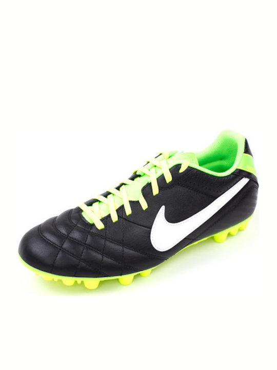 Nike Tiempo Natural IV AG Low Football Shoes with Cleats Green