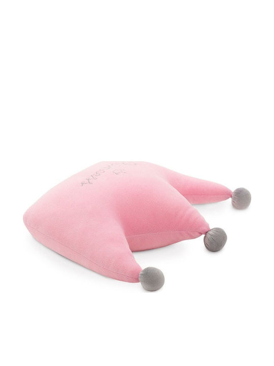 Orange Toys Παιδικό Διακοσμητικό Μαξιλάρι Κορώνα Pink 35x12εκ.