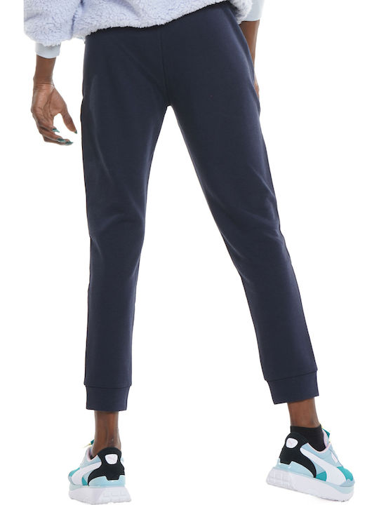 Body Action Women's Jogger Sweatpants Navy Blue