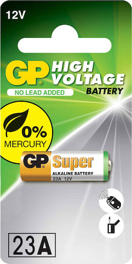 GP Batteries High Voltage Алкална Батерия A23 12V 1бр