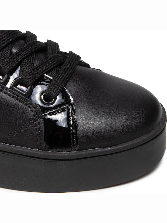 Γυναικεία Flatforms Sneakers Μαύρα