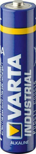 Varta 10 Pack Alkaline Batteries AAA Industrial 1.5V