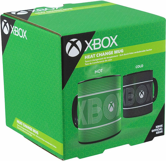 Paladone Xbox Logo Heat Change Mug Ceramic Green 300ml Paladone Xbox Logo Heat Change Mug Ceramic Green 300ml