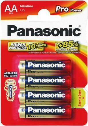 Panasonic Pro Power Алкални Батерии AA 1.5V 4бр