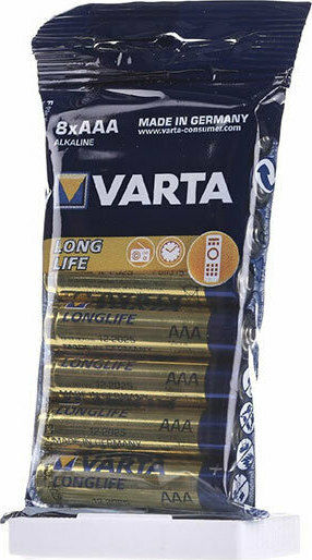 Varta LongLife Alkaline Batterien AAA 1.5V 8Stück