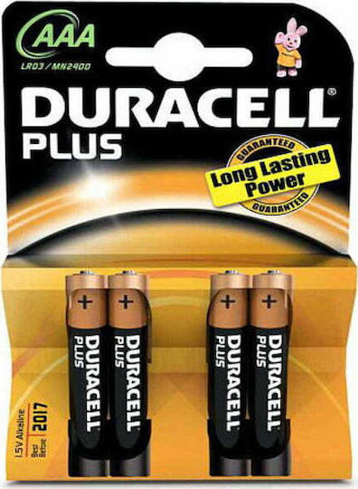 Duracell Alkaline Batterien AAA 1.5V 4Stück
