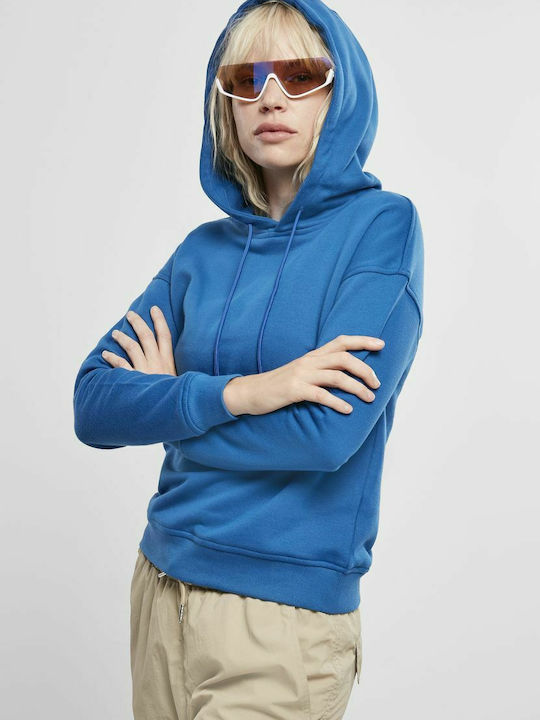 Γυναικείο Φούτερ με Κουκούλα Sporty Blue