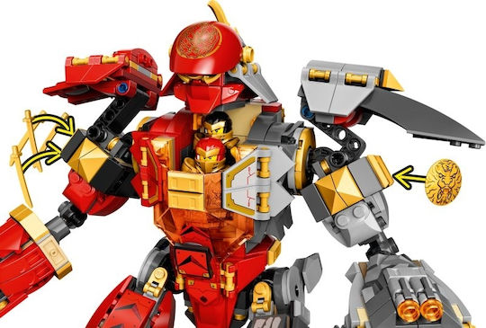 LEGO Ninjago Feuerstein Mech Für 9+ Jahre 968Stücke