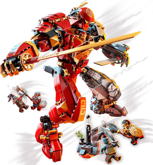 LEGO Ninjago Feuerstein Mech Für 9+ Jahre 968Stücke