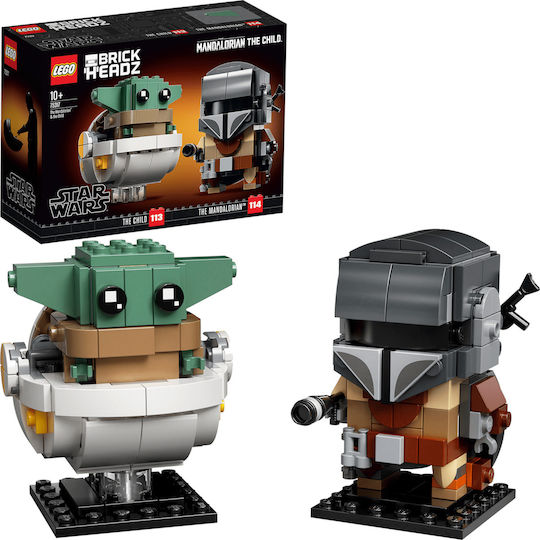 LEGO Brick Headz Mandalorian & the Child για 10+ Ετών